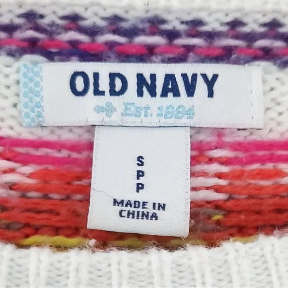 🌿 OLD NAVY Nordic Fair Isle Sweater - Picture 3 of 4